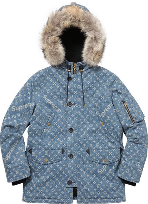 supreme x lv jacket name|louis vuitton x supreme outlet.